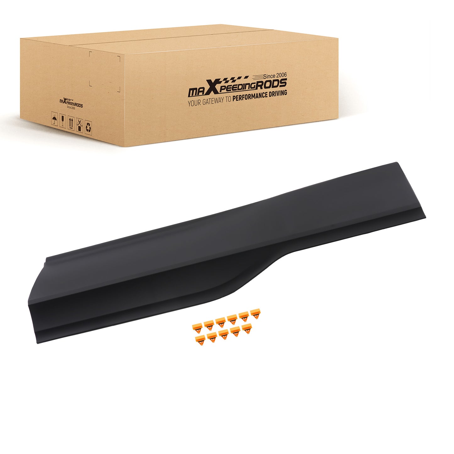 Door Molding Lower compatible For Ford Edge ST-Line 2020-2023 FO1505112 Rear Black