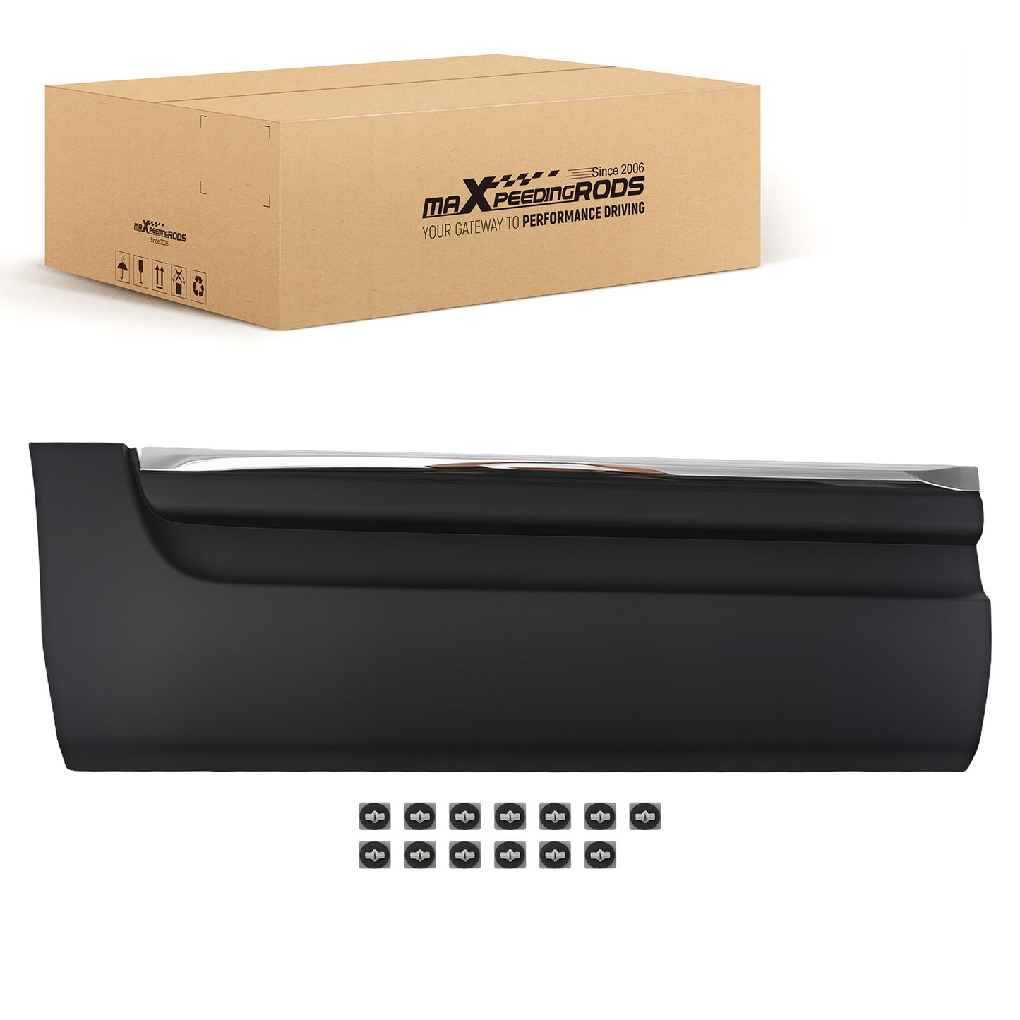 Door Cover Trim Lower Rear Right compatible For Ford Explorer 2011-2015 ABS Plastic
