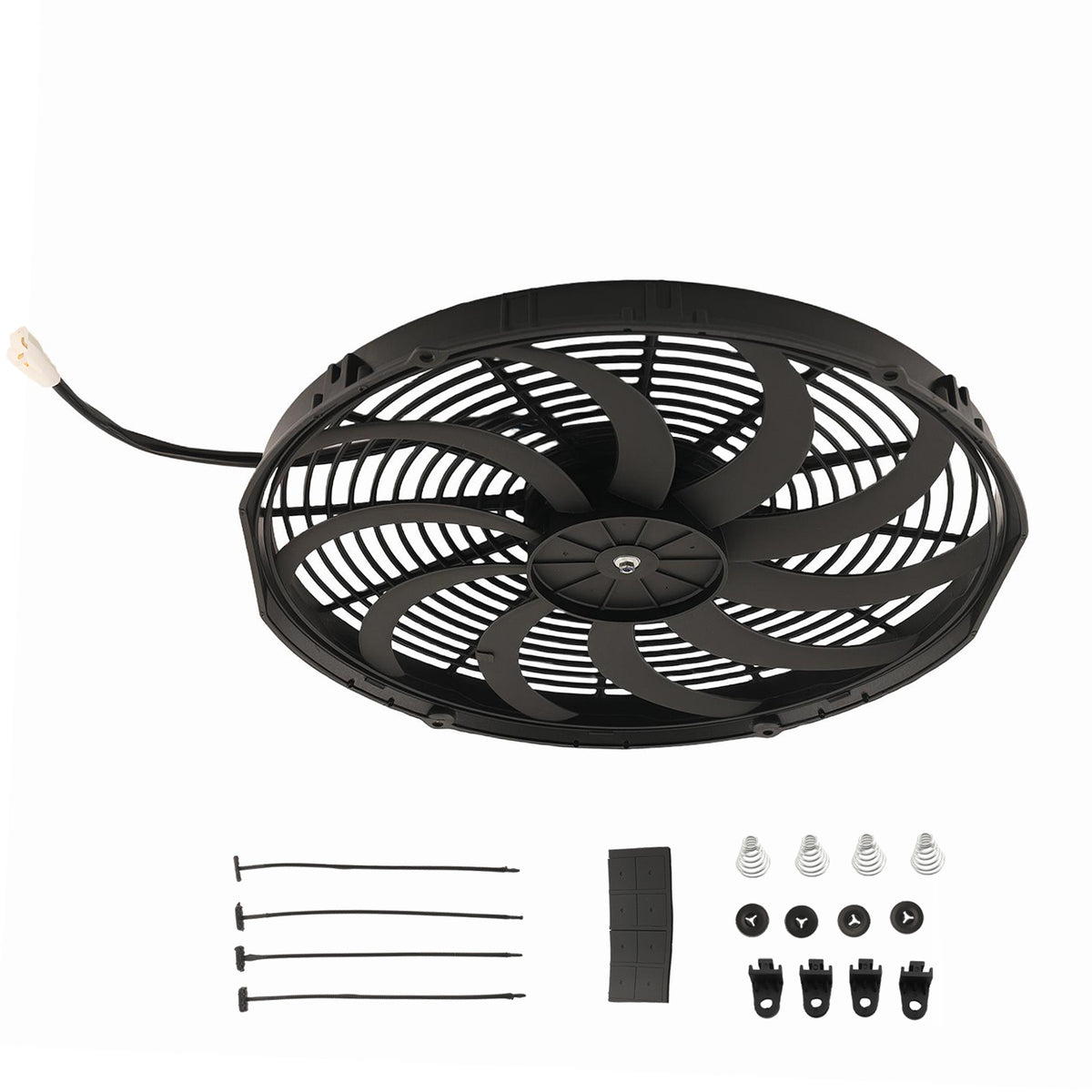 16 inch Electric Cooling Fan For Universal Use 3000CFM 240W Push Pull