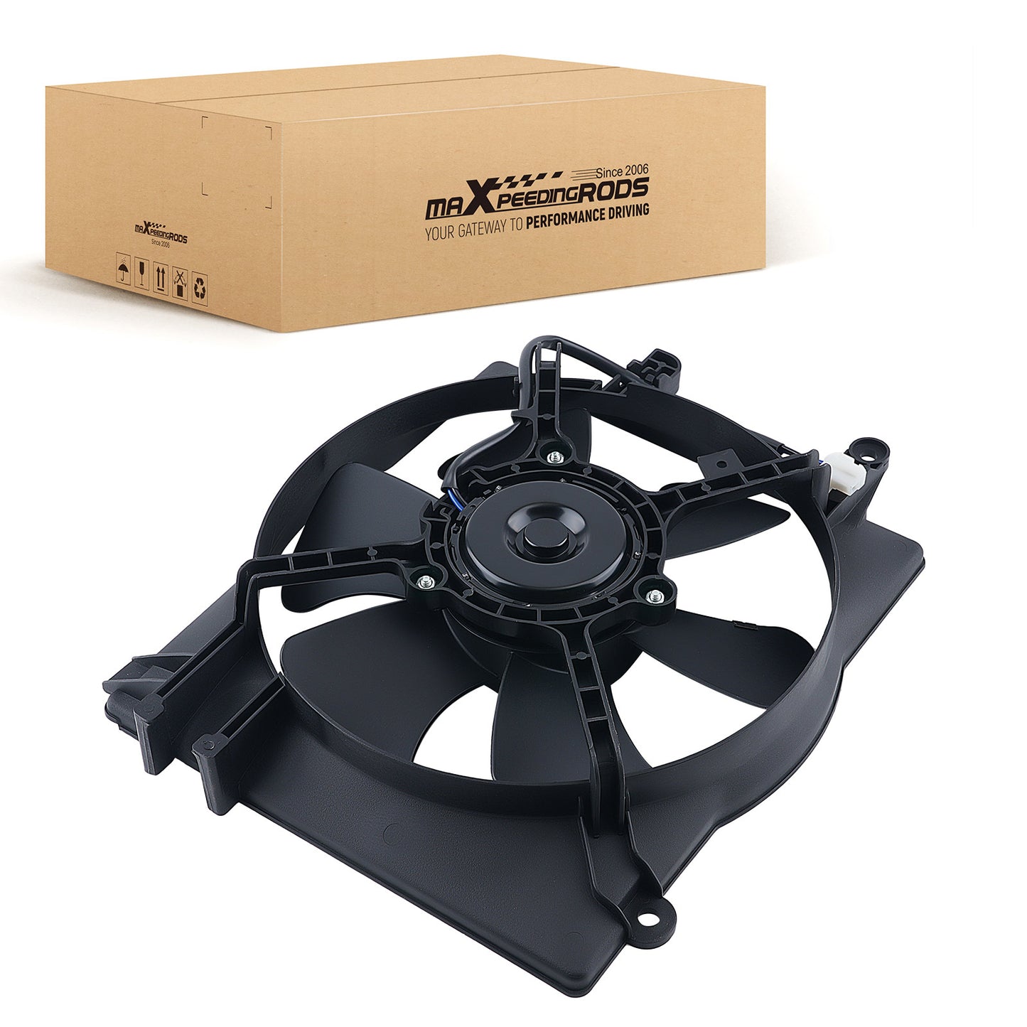 Radiator Cooling Fan Assembly compatible For Daewoo Matiz M100/M150 0.8L 1998-2005 96314167