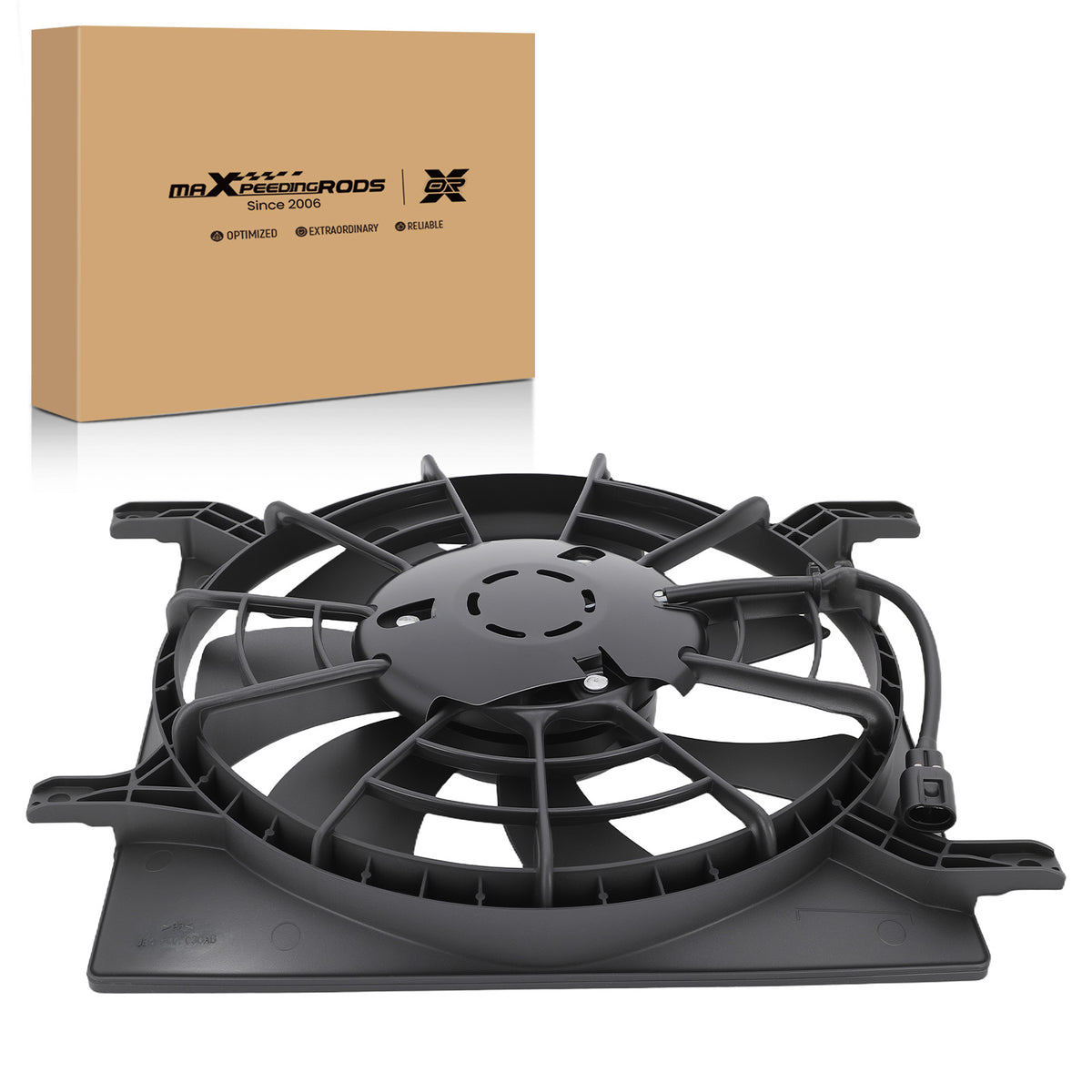 Cooling Fan 2-Pin compatible For Suzuki SX4 2.0L 2007-2013 621371 Direct Fit