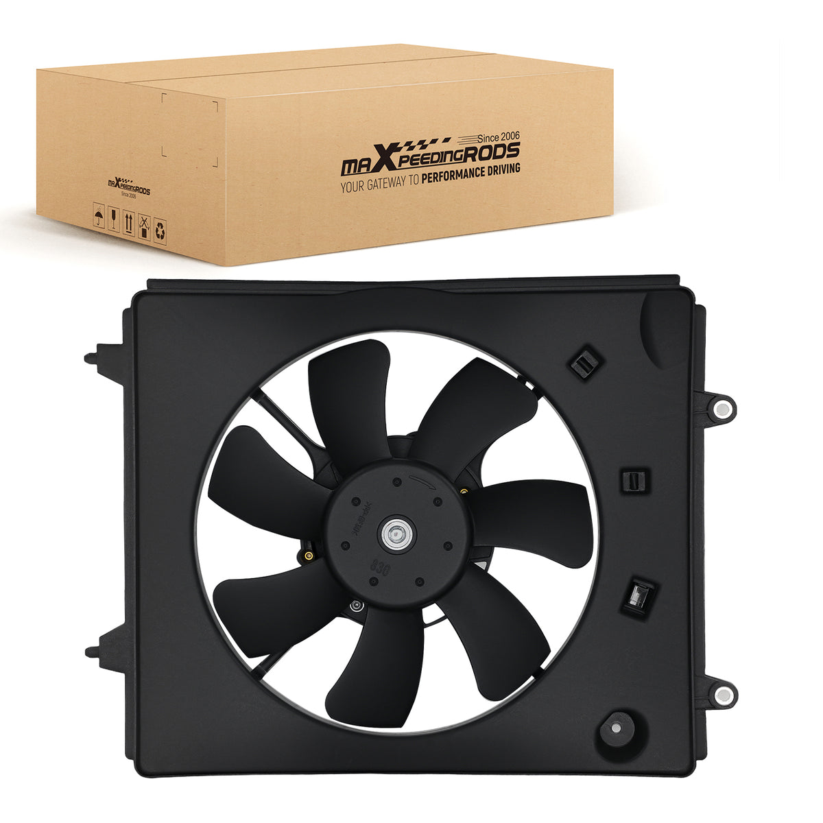 Cooling Fan Assembly compatible For Honda CR-V 2.4L EX EX-L LX SE Touring 15-16 38615R5AA01