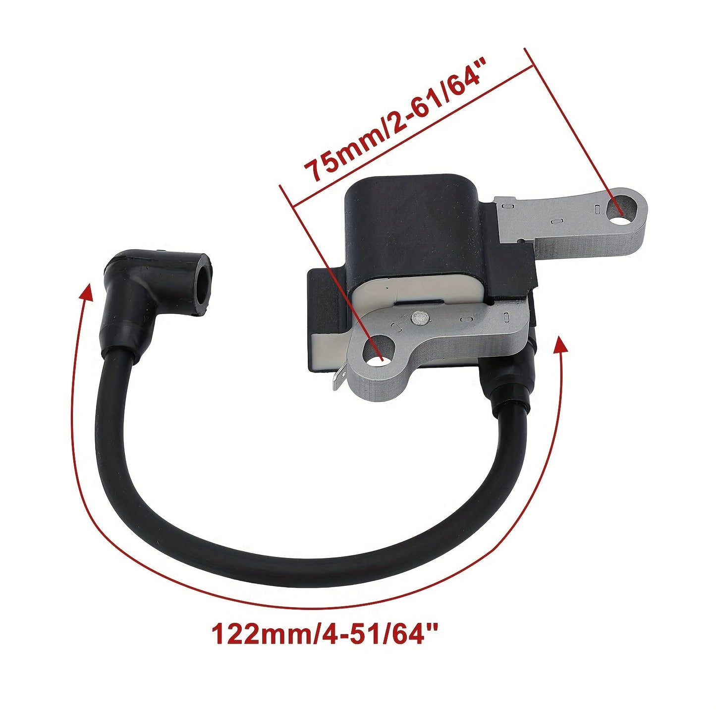 801268 Ignition Coil BPM7A CJ6Y Spark Plug For Toro 38610 38581 Snowthrower B&S Engines