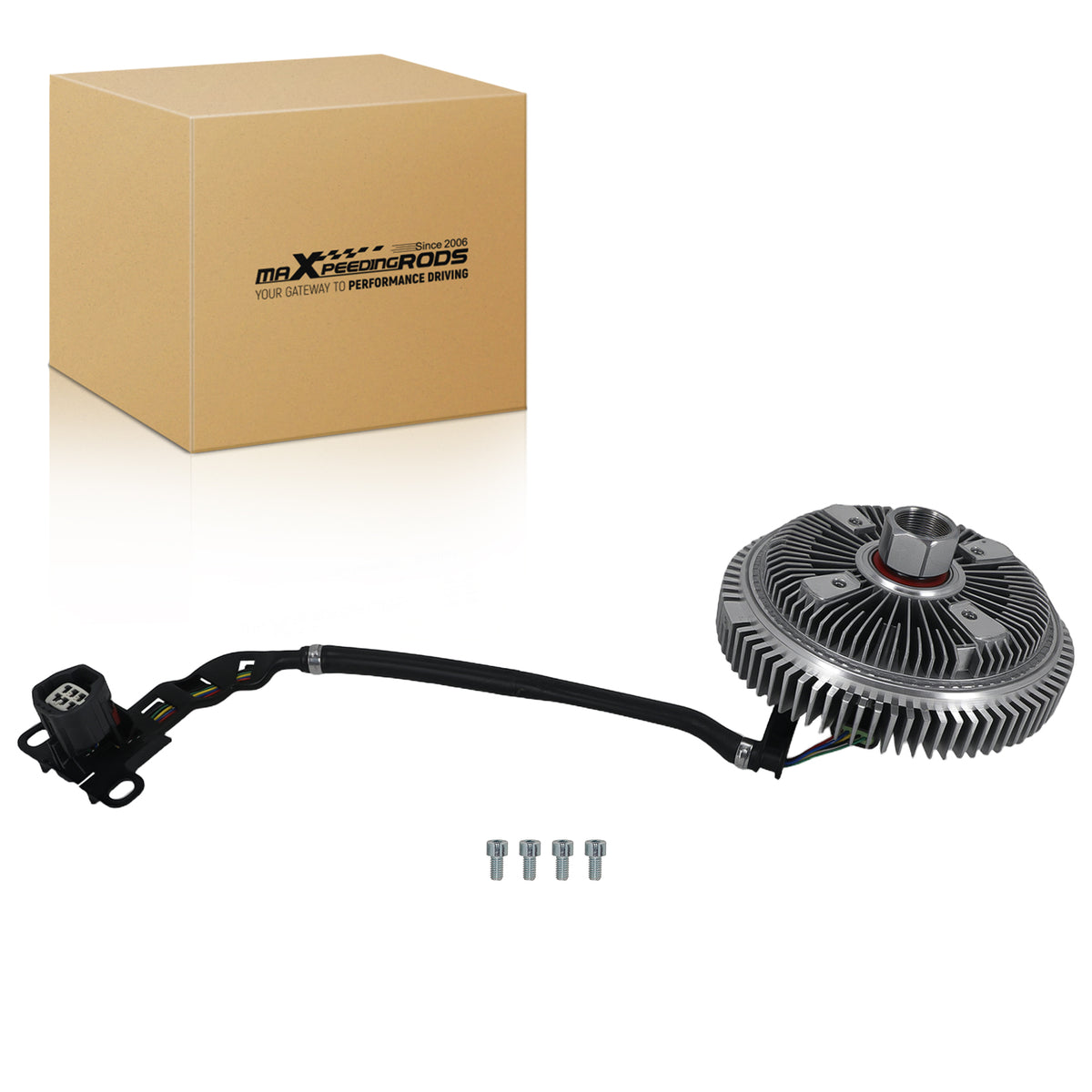 Fan Clutch Assembly compatible For Ram 2500/3500/4500/5500 2010-2013 68155609AB 326-00153