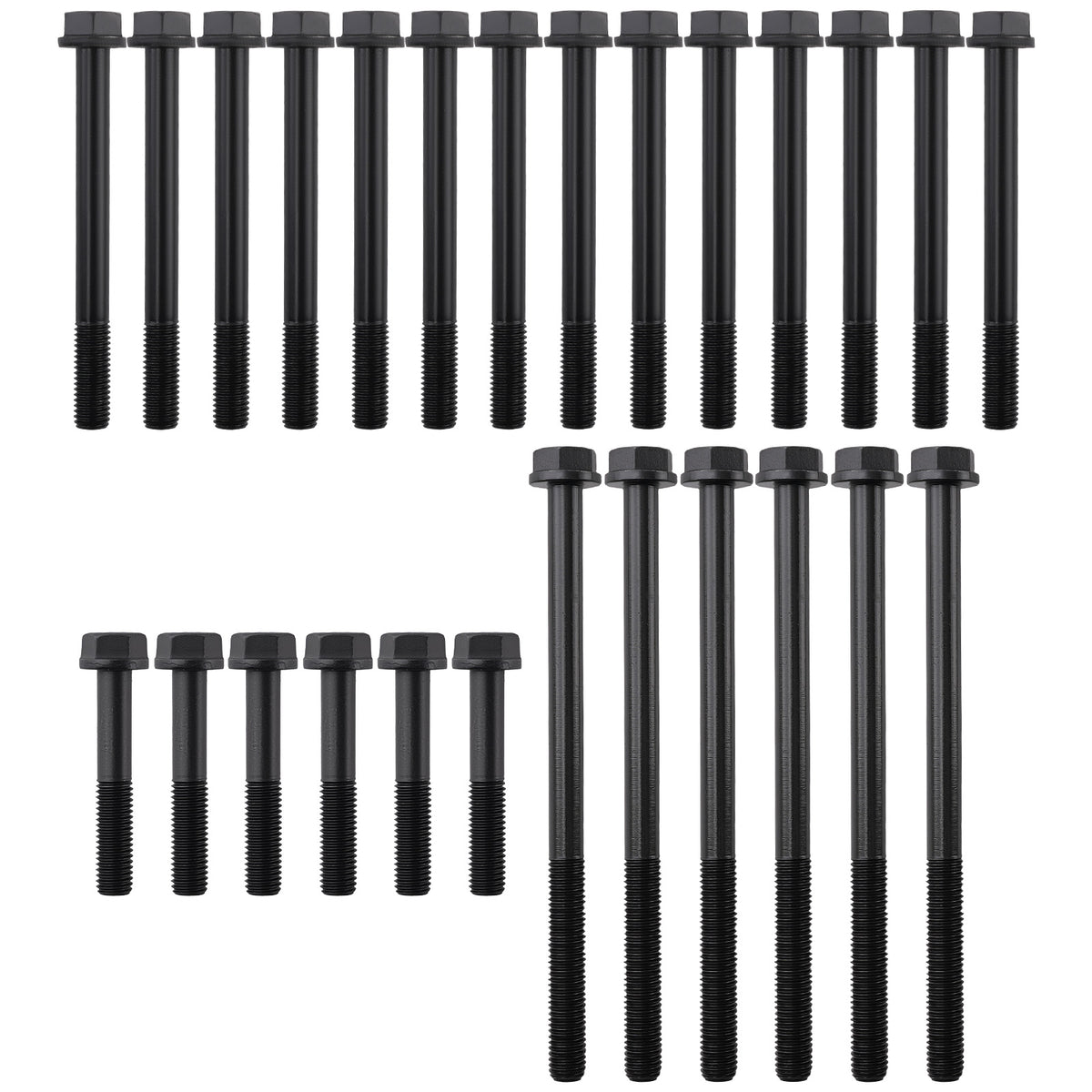 Cylinder Head Bolt compatible For Cummins 6BT 5.9L 12V Engine 1989-1998 3918472 3900046