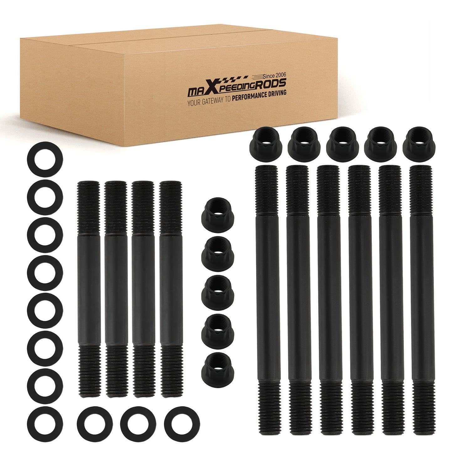 208-5403 Main Stud Kit compatible For Honda Acura Integra GSR B18C DOHC 1.8L 1994-2001