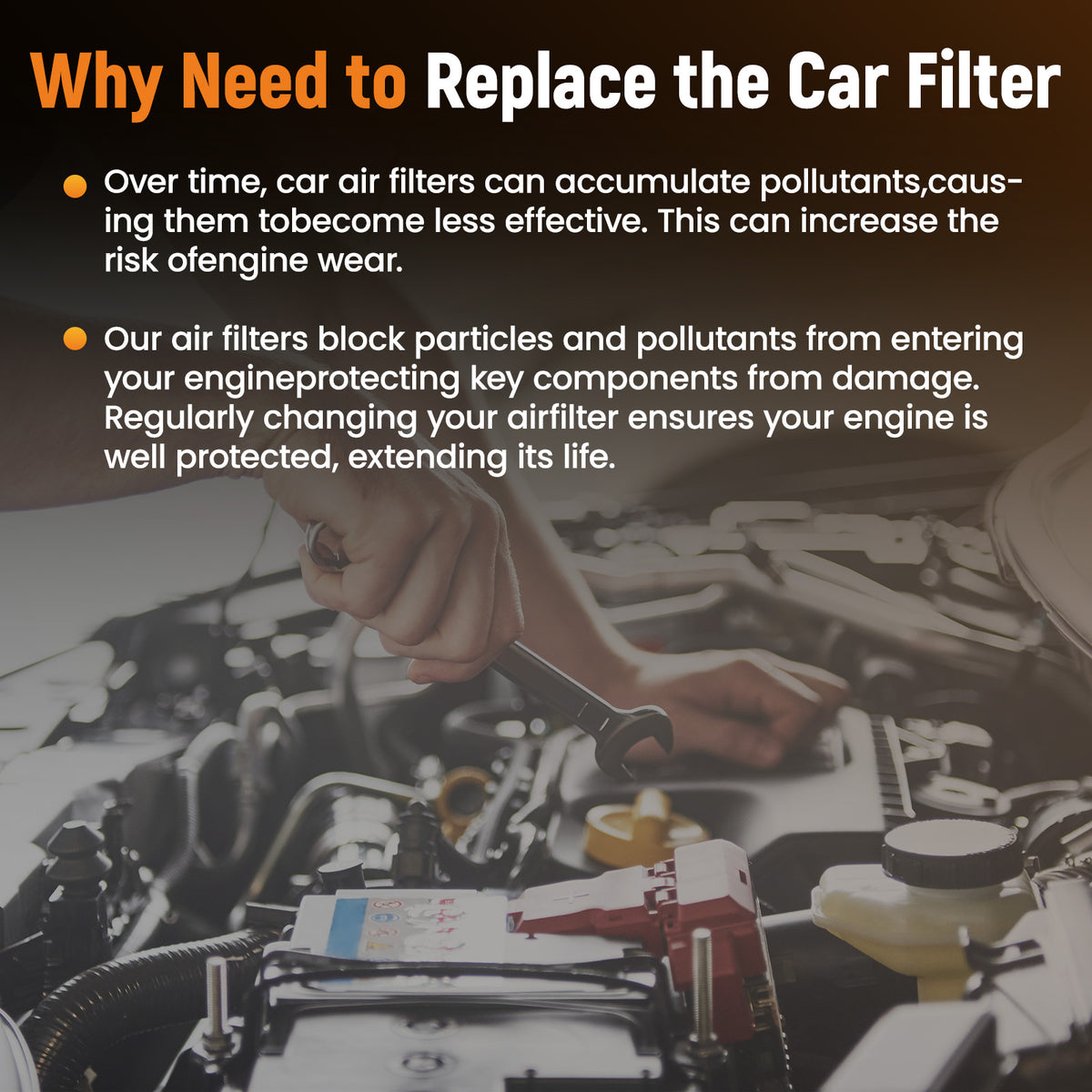 Air Filter compatible For Cummins Freightliner M2 106 compatible For Thomas Western Star 2000-2022 P607955