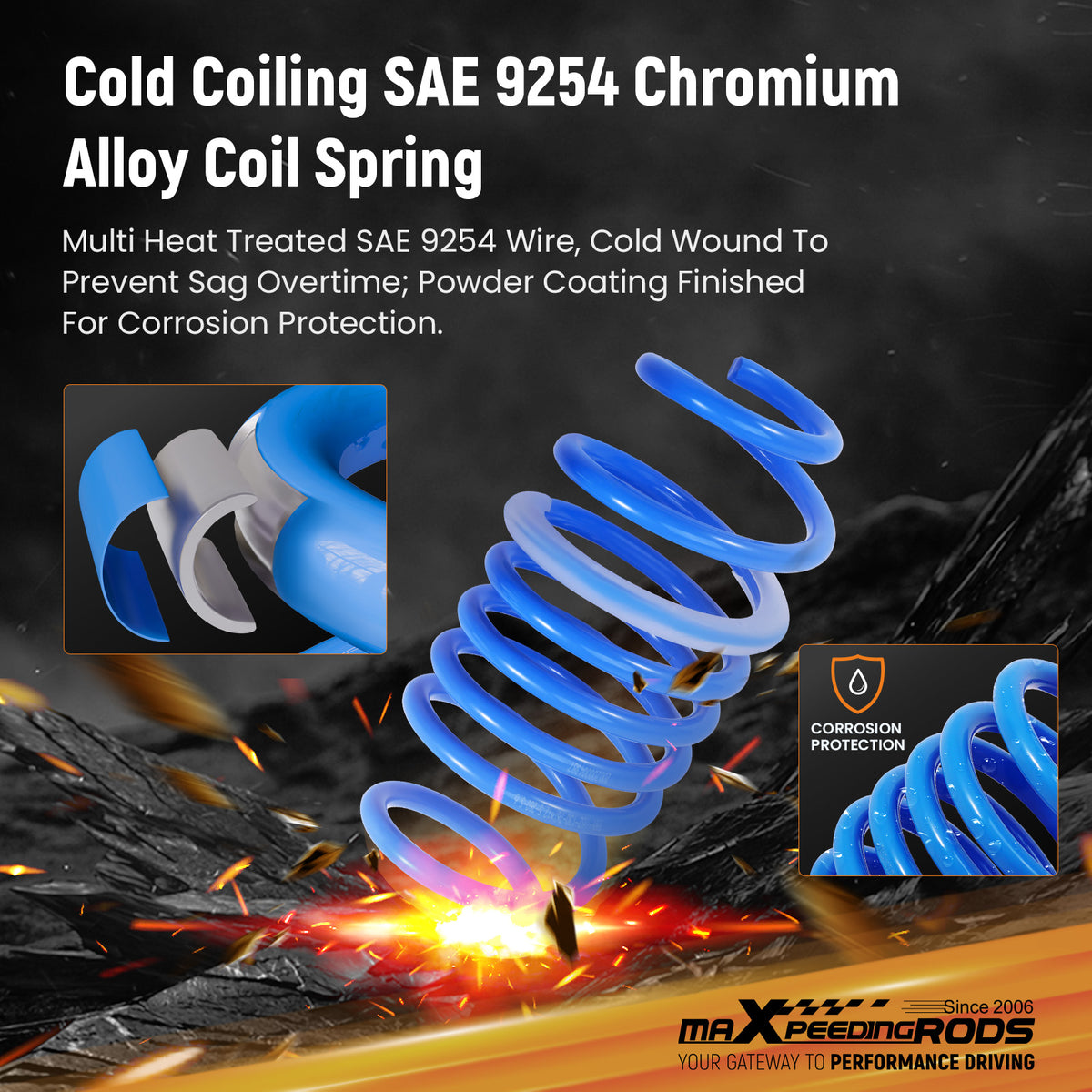 Lowering Springs compatible For Scion TC 2011-2016 AGT20
