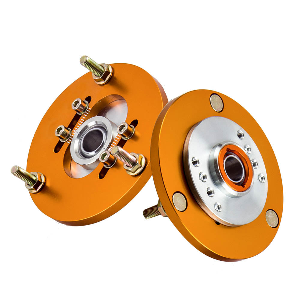 Compatible For BMW E36 3 Series 318 320 323 325 M3 i Front Coilover Camber Plate Top Mount
