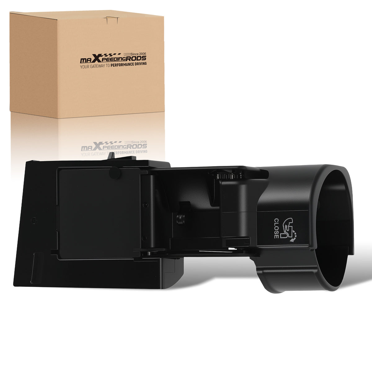 Black Center Cup Holder compatible For Mercedes-Benz C230 Sedan 2003-2004 B66920115