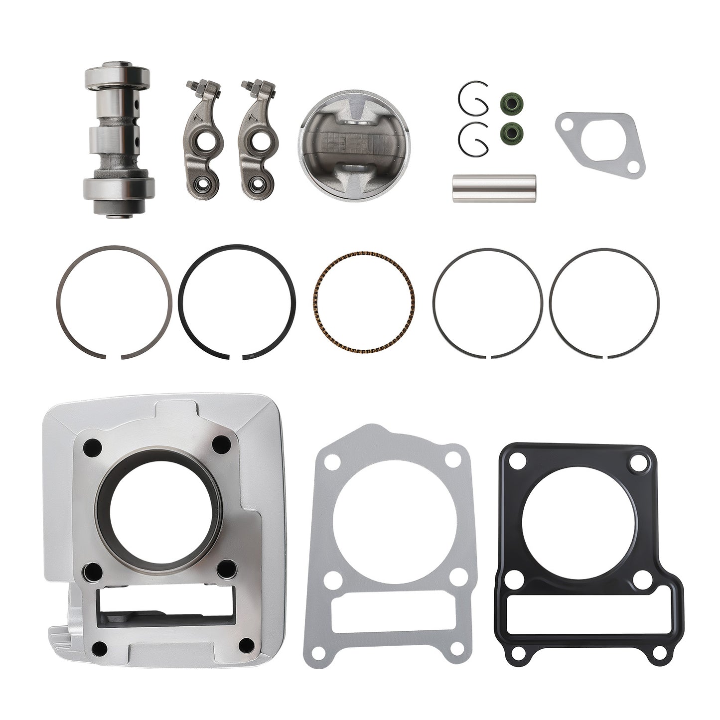 150CC Big Bore Cylinder Piston Gaskets Kit compatible For Yamaha TTR125 TTR125E TT-R125E L