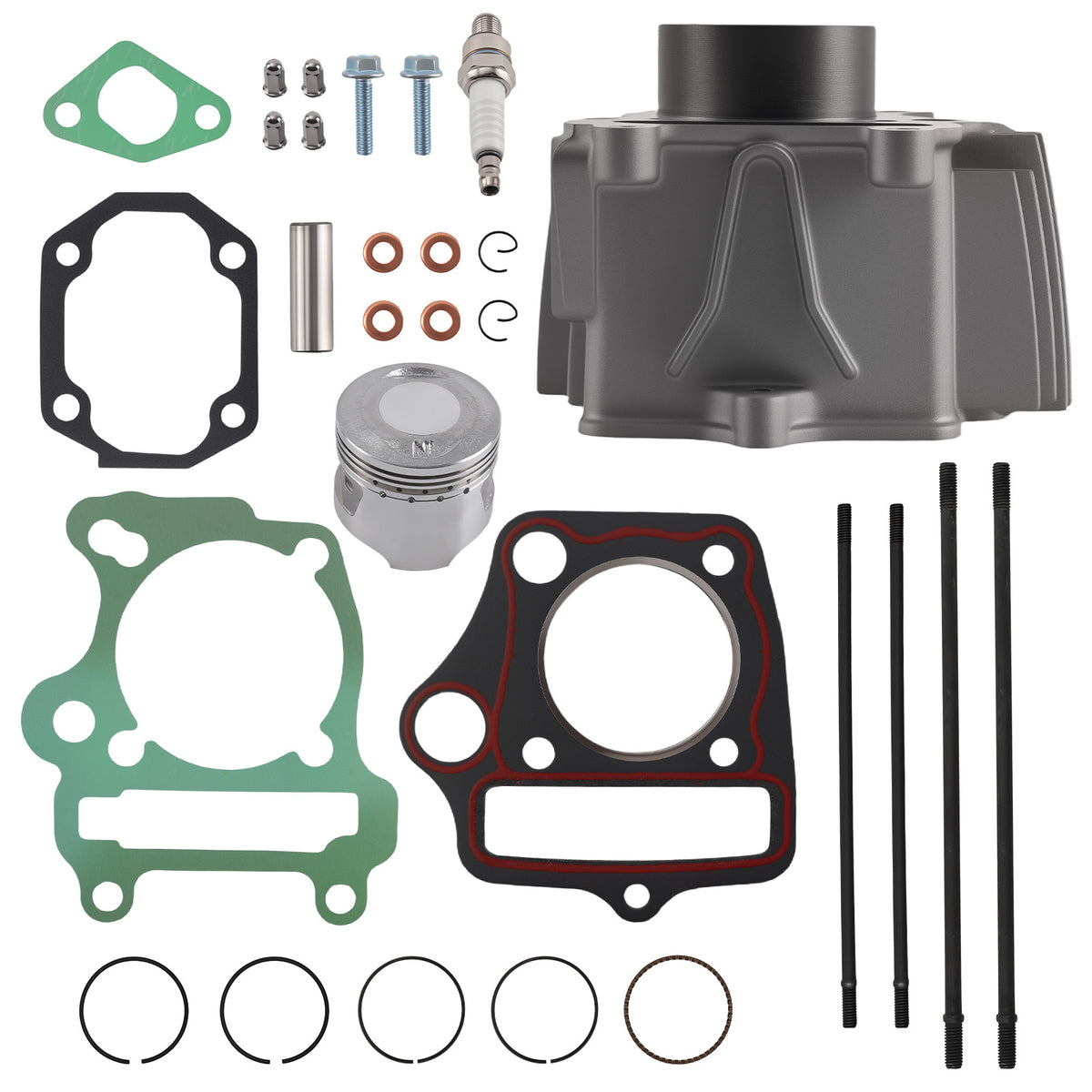 Cylinder Piston Gasket Kit compatible For Polaris Outlaw 90 /Compatible For Sportsman 90 2007-2016
