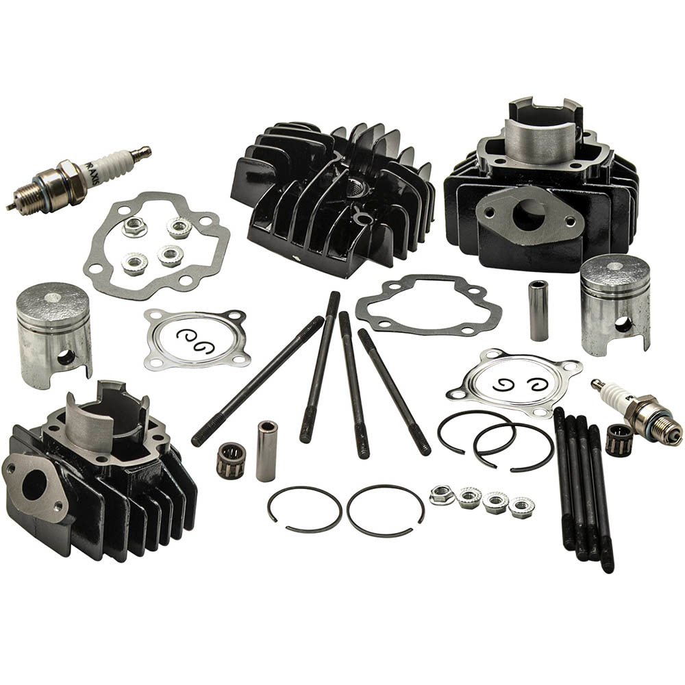 Cylinder Piston Ring Head Gasket Top End Kit compatible For YAMAHA QT 50 QT50 1979 - 1987