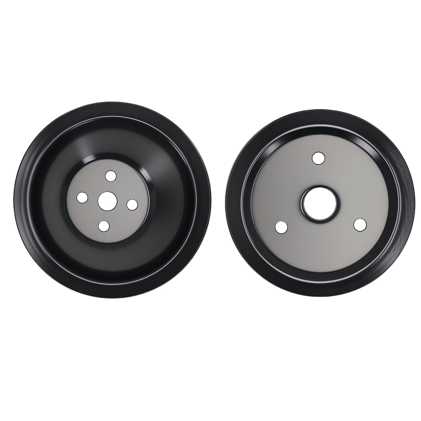 Single Groove Short Water Pump Pulley For SBC 262-400 V8 Direct Replacement