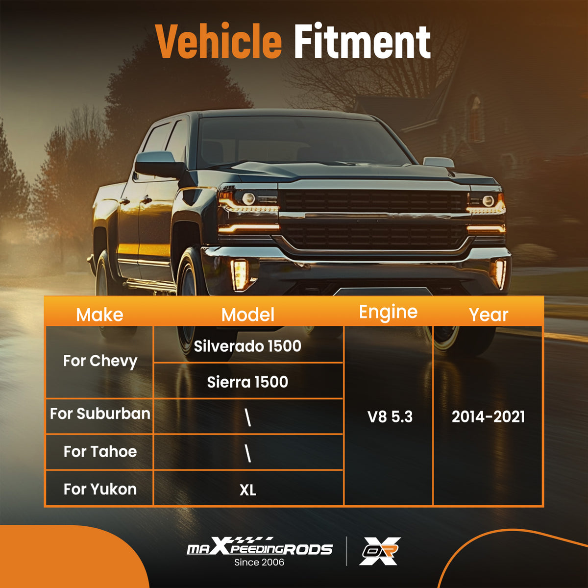 Engine Camshaft Cam compatible For GMC Sierra 1500 compatible For Chevy Silverado 1500 5.3L 2014-2021