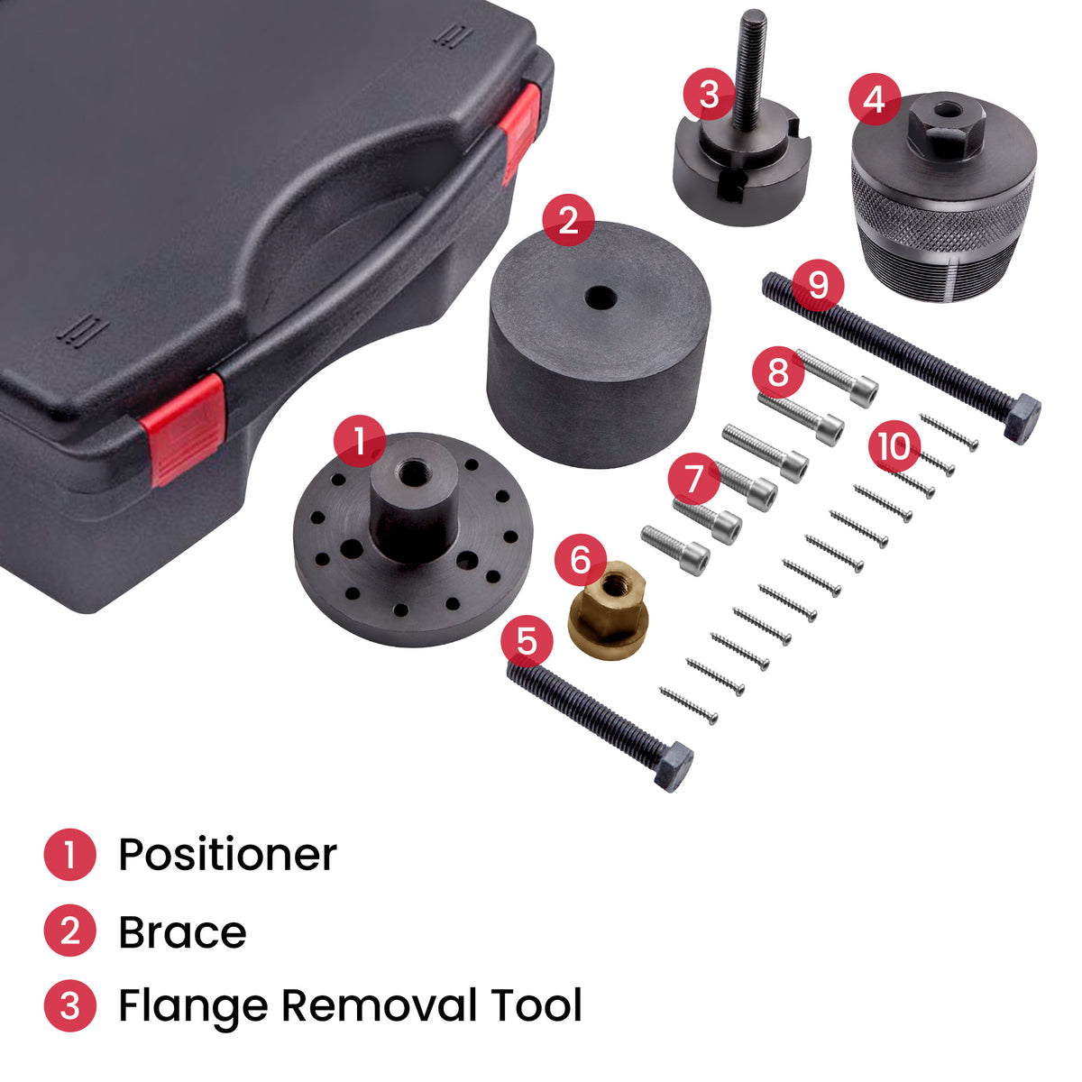 Engine Crankshaft Front Oil Seal Removal Install Tool Set compatible For BMW N52 N54