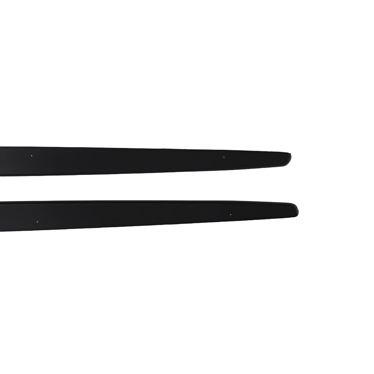 ABS Side Skirt Extension Panel Kit compatible For BMW E60 E61 5 Series M5 2004-2010 Black