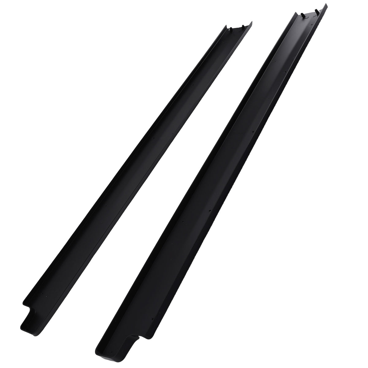 ABS Body Kit Side Skirt Panel compatible For Toyota Camry 18-24 Gloss Black Extension 2PCS