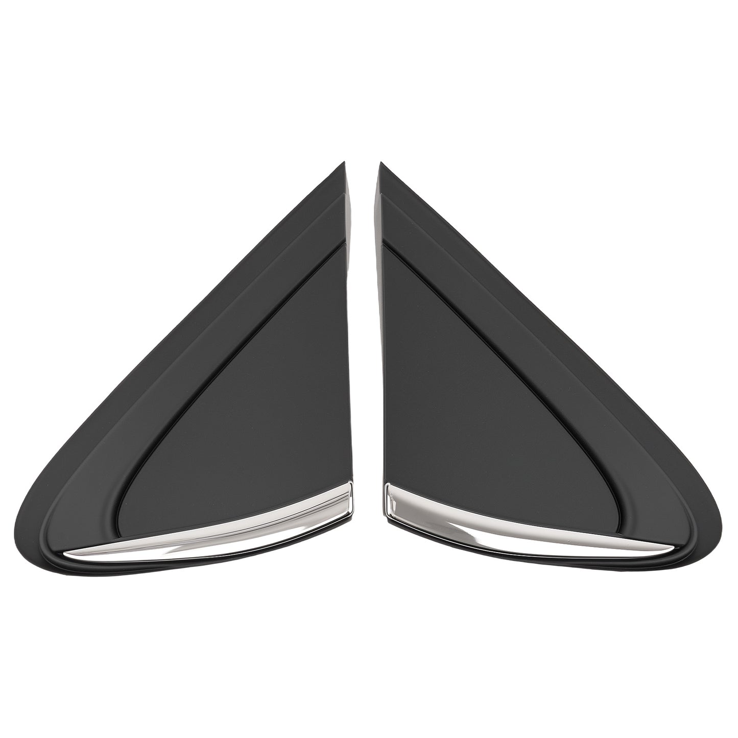Front Door Trim Corner Cover Triangle Fender compatible For Chevrolet Cruze 2016-2019