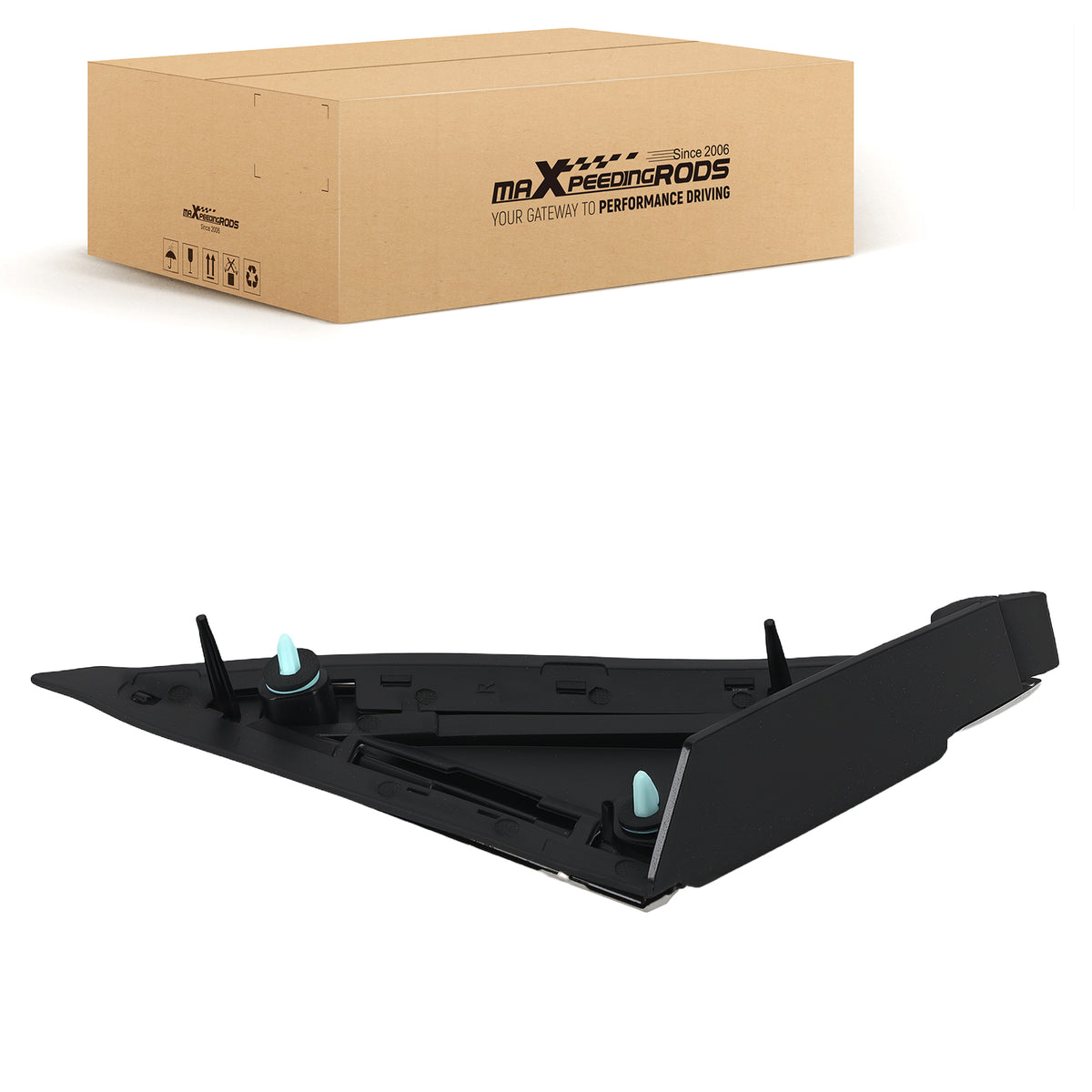 Mirror Corner Triangle Molding Fender Trim compatible for Cadillac SRX 2010-2016 22774040