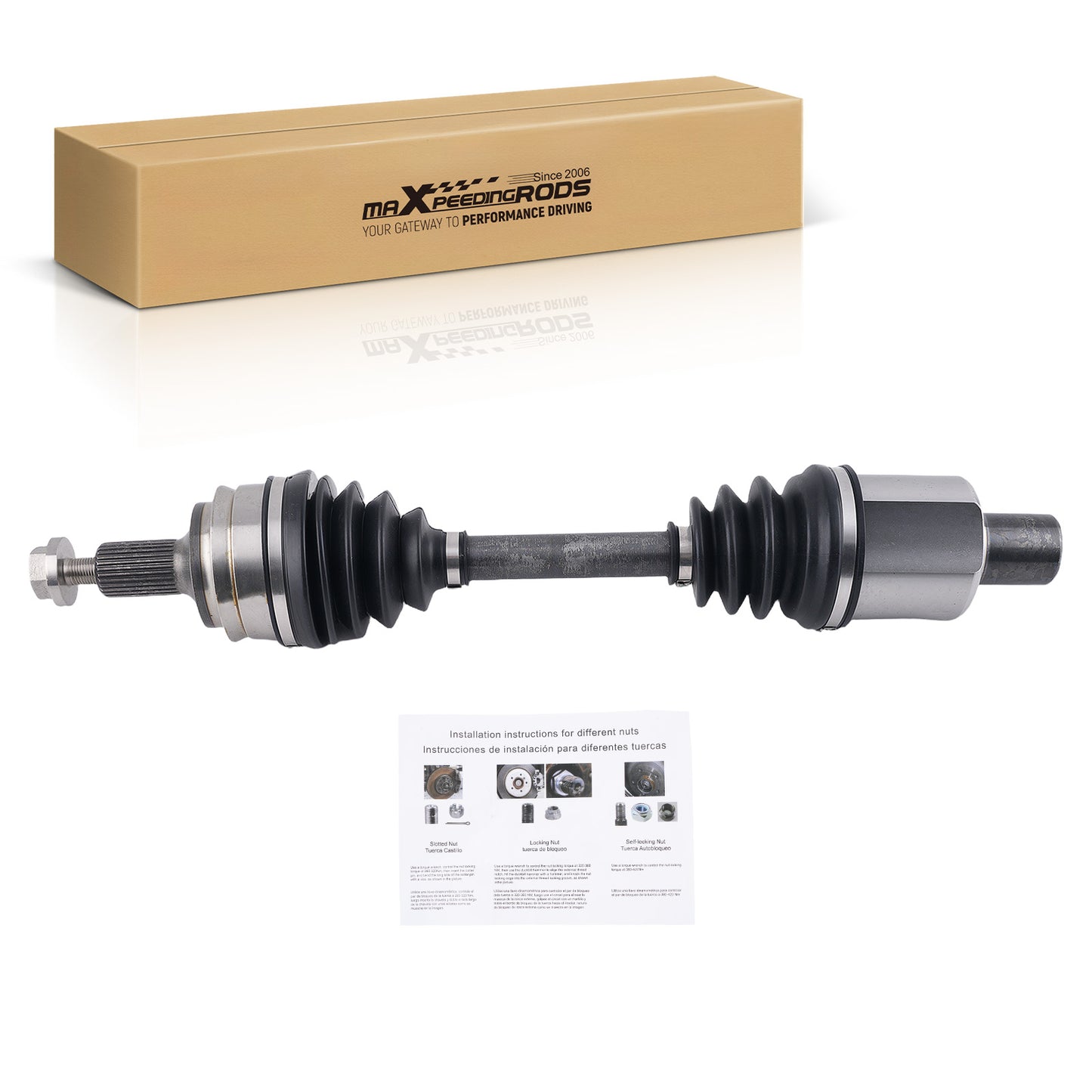 Front Left CV Axles Shaft compatible For Mercedes-Benz C300 C400 C43 AMG C450 AMG 2.0L 3.0L