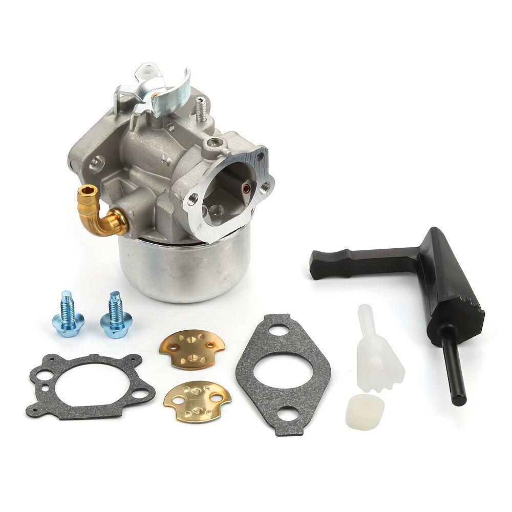 1set 798653 Carburetor Replacement For Briggs & Stratton Engines, Fits Models 110402, 110417, 110432, 120202, 120212, High-Performance With Mounting Gaskets & Fuel Tube, Size 0.96-inch By 1.38-inch