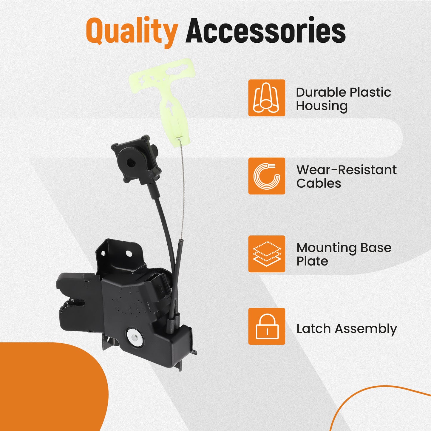 Rear Tailgate Trunk Latch Lock Actuator compatible For Ford Mustang 2005-2007 6R3Z6343200B