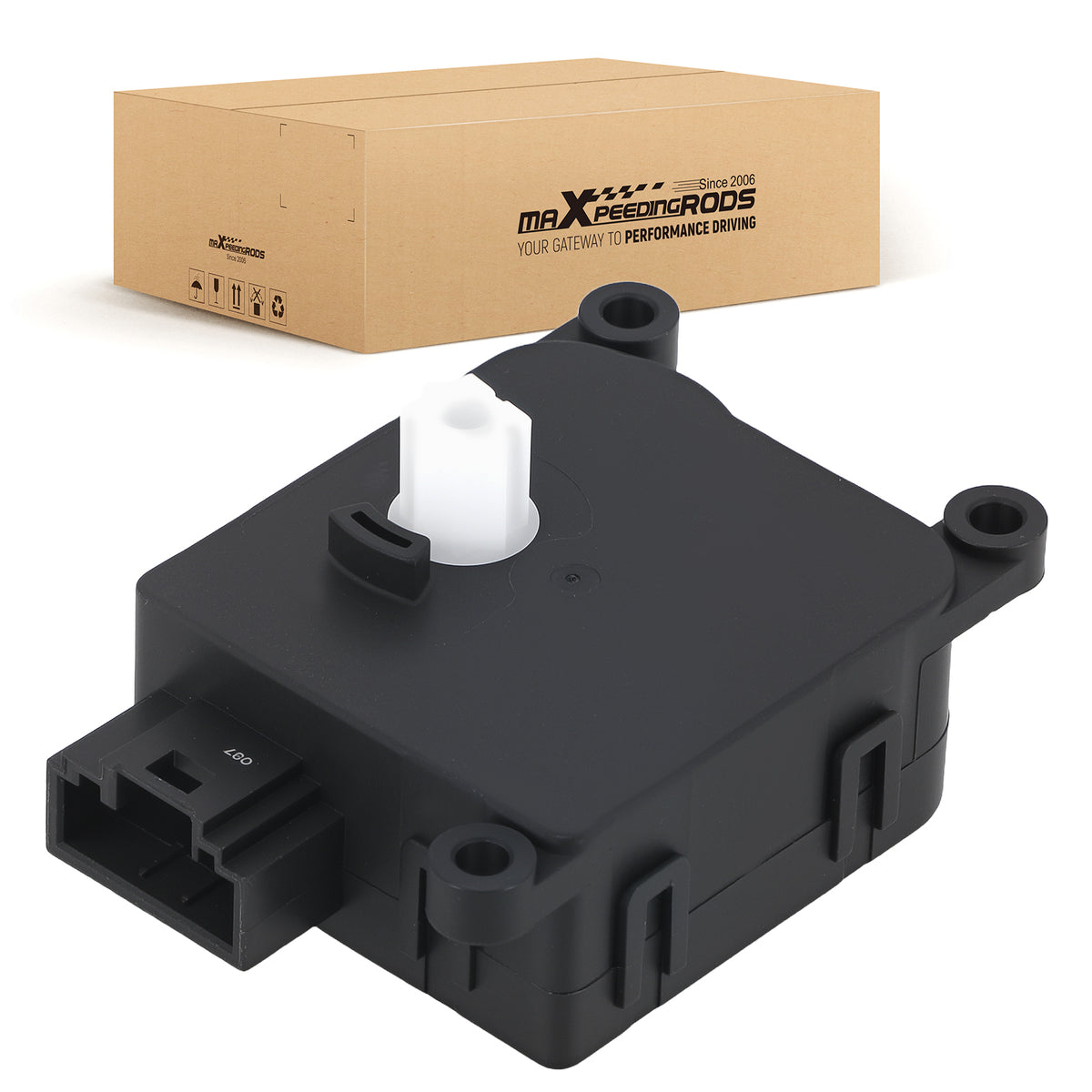 HVAC Heater Blend Door Actuator compatible for Jeep Liberty 2008-2013 604-037 68004016AA