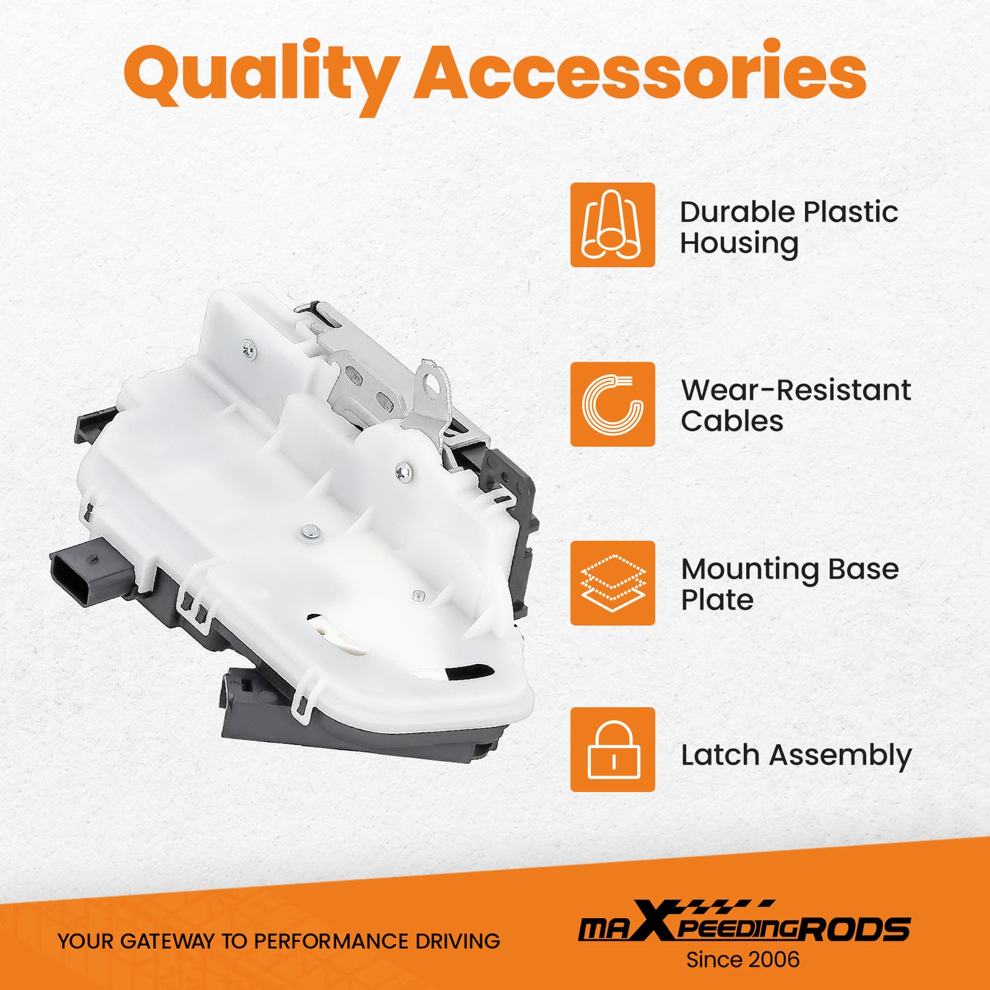 Door Lock Actuator compatible For Ford Mustang/Taurus 2010-2019 BB5Z7826413A