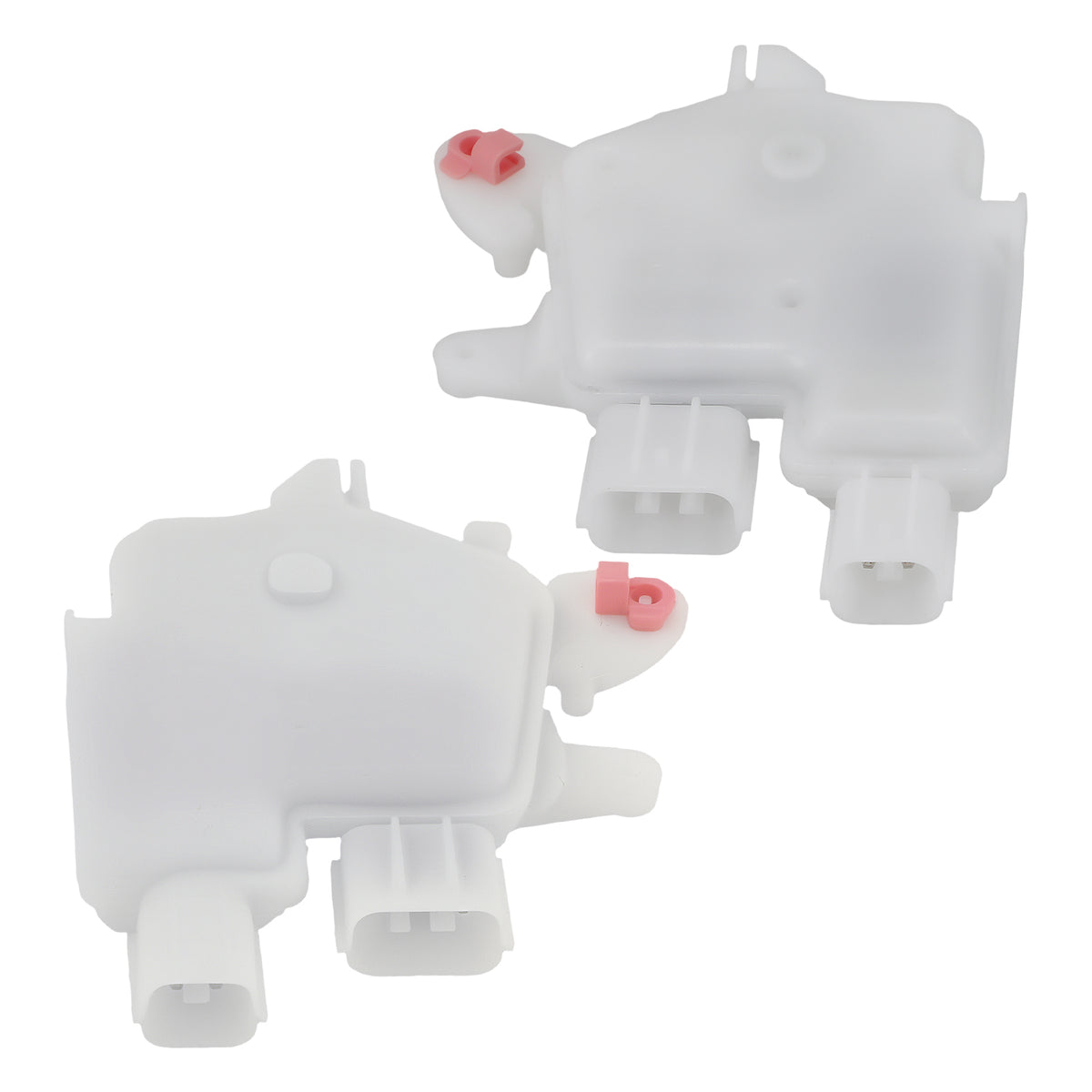 2Pcs Door Lock Actuator compatible for Honda Accord Rear 2003-07 72155-SDA-A01 Plastic
