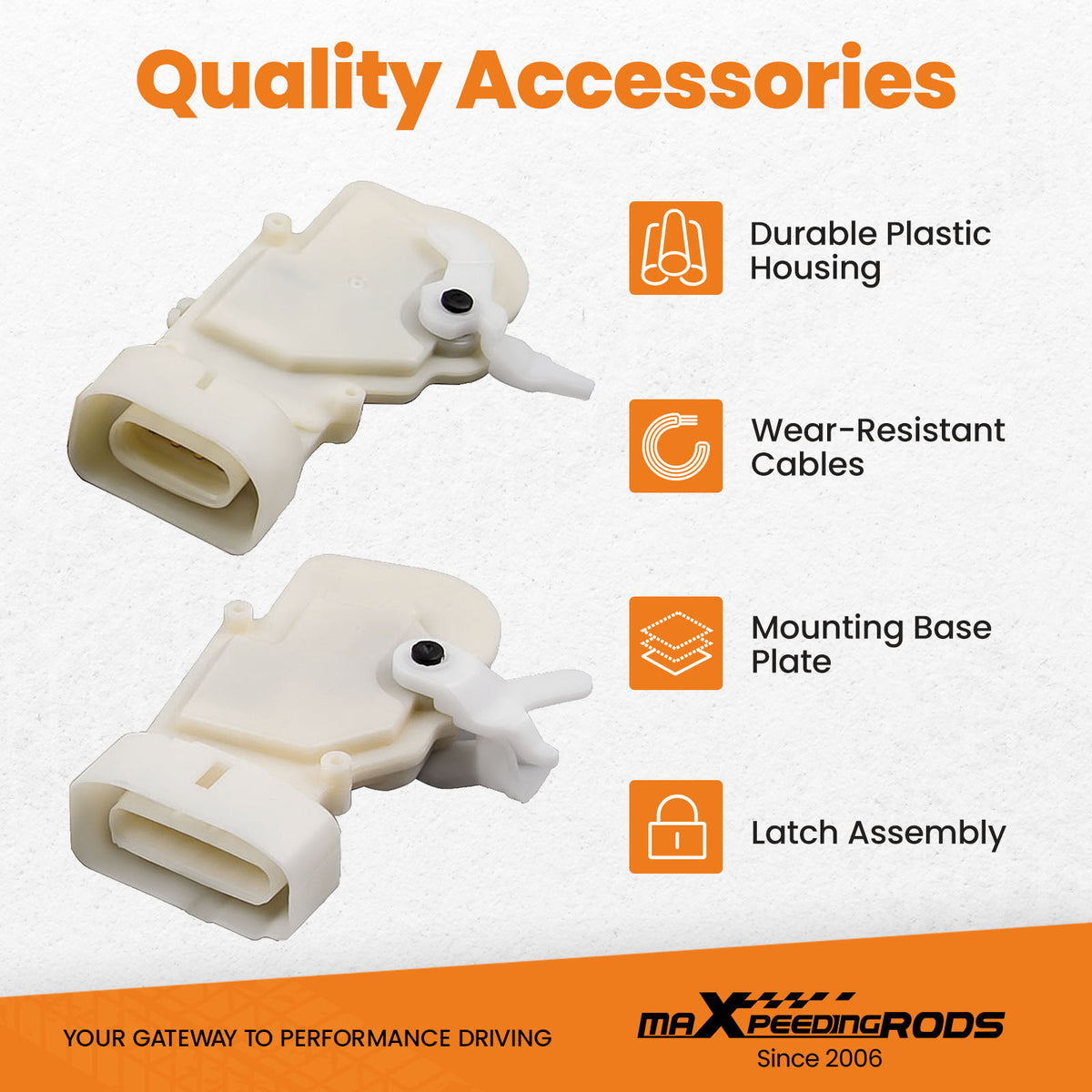 Compatible For Lexus RX300 Front/ Rear GS430 1999-2003 4pcs Door Lock Latch Actuators