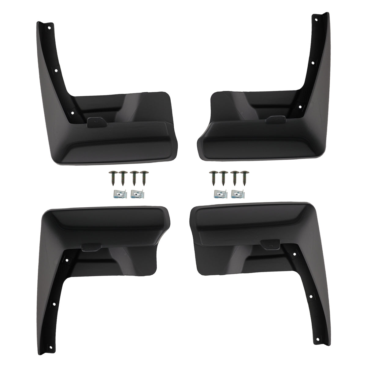 Mudguards Fender Mud Flaps compatible for Toyota Sienna Van 2011-17 PT769-08111 Black