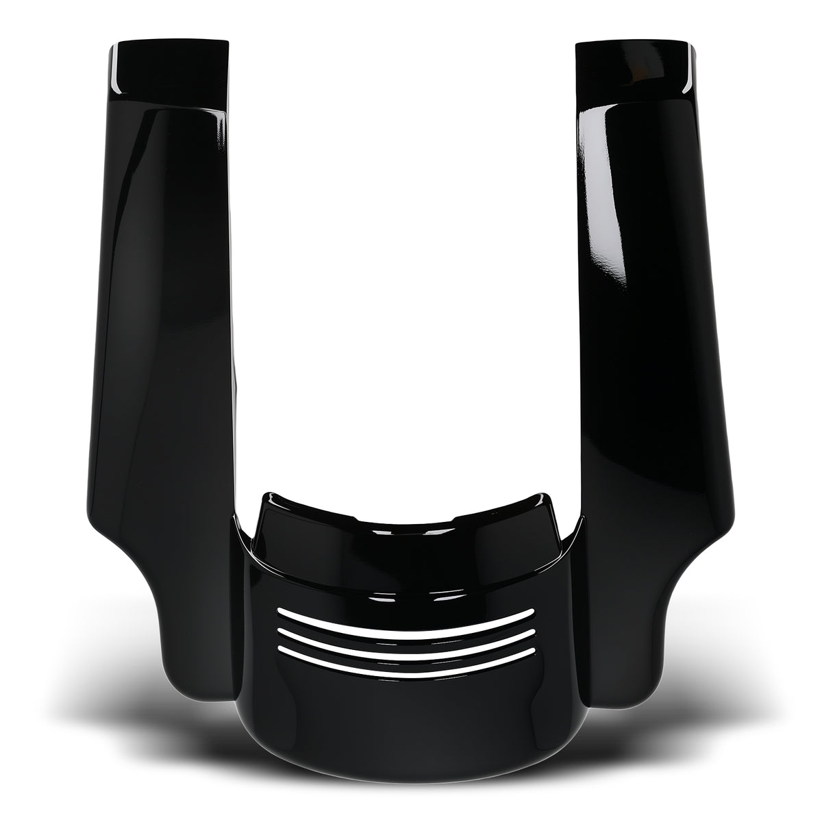 5 inch Rear Fender Extender compatible For Harley Touring Tri-Bar Lights 2014-2023 Black