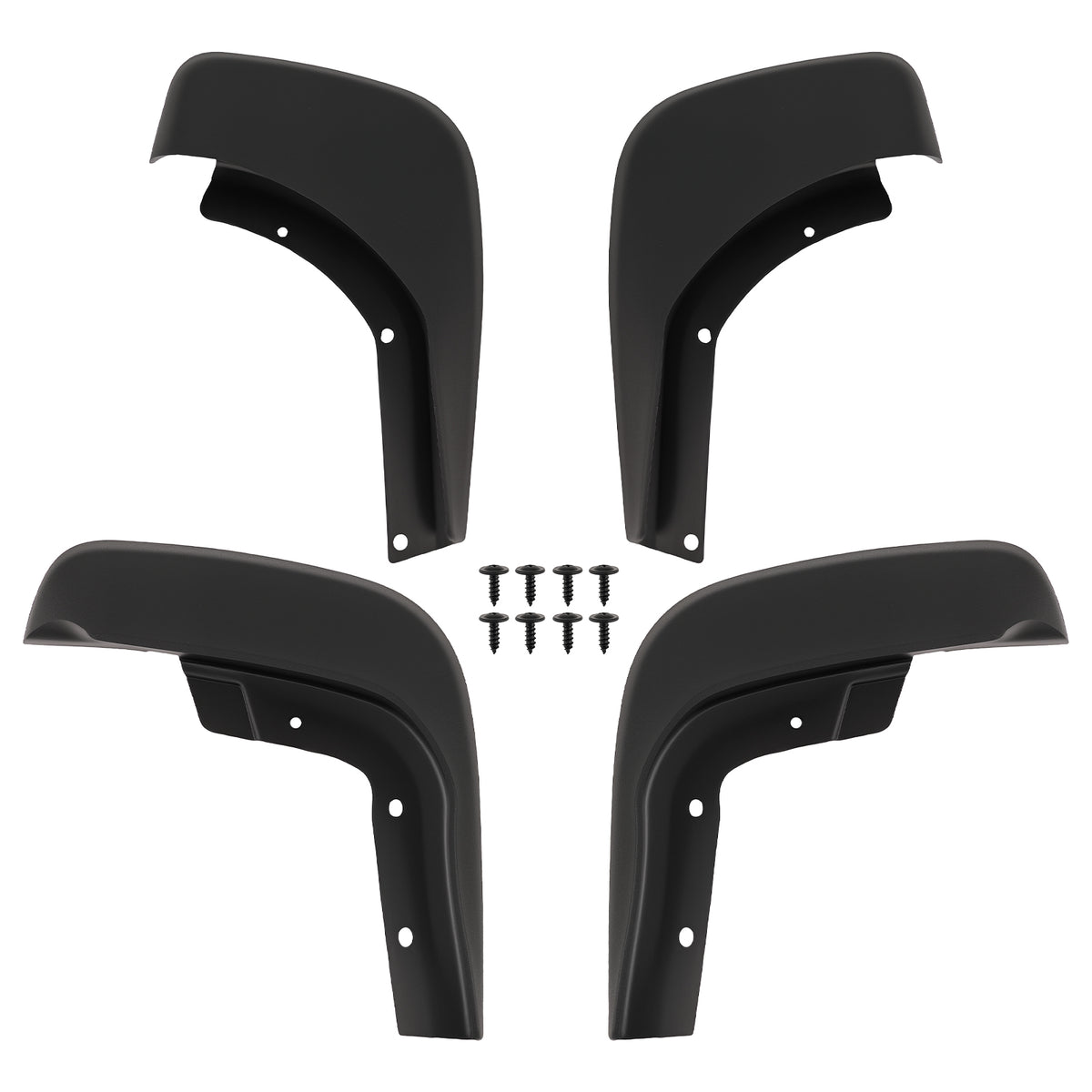 4PCS Mudguards Fender Mud Flaps compatible For Volvo XC60 2014 2015 2016 2017 Splash Guards