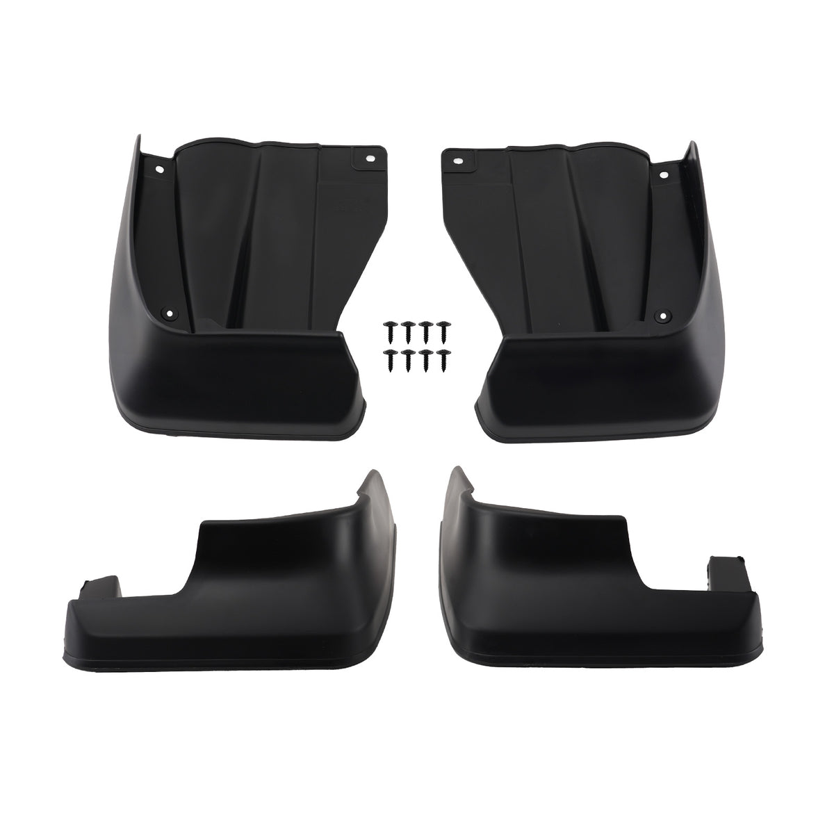 4PC Mud Flaps Kit compatible for Honda Odyssey DX EX LX Touring 2009-2013 Black Guards