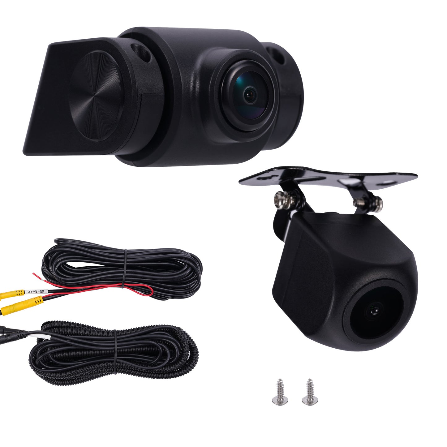 Android 12.0 Double 2 Din Car Stereo GPS CD DVD Player 7 Camera Front and Rear