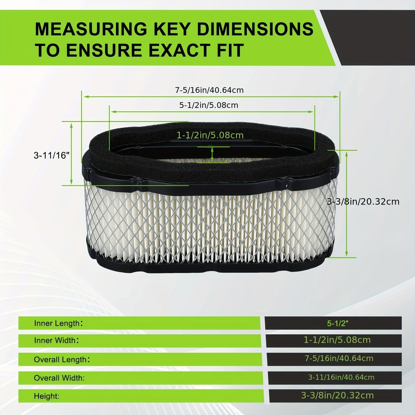 4-Stroke Air Oil Filter Kit - Designed for Kawasaki FH601V FH641V FH680V Engines - Complete Maintenance Solution with High-Quality Air and Oil Filters FH721V