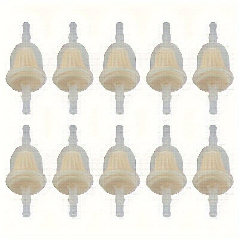 10pcs 6MM x 8MM 1/4" 5/16" 25 050 22-S Inline Fuel Gas Filter For Lawn Mower Small Engine