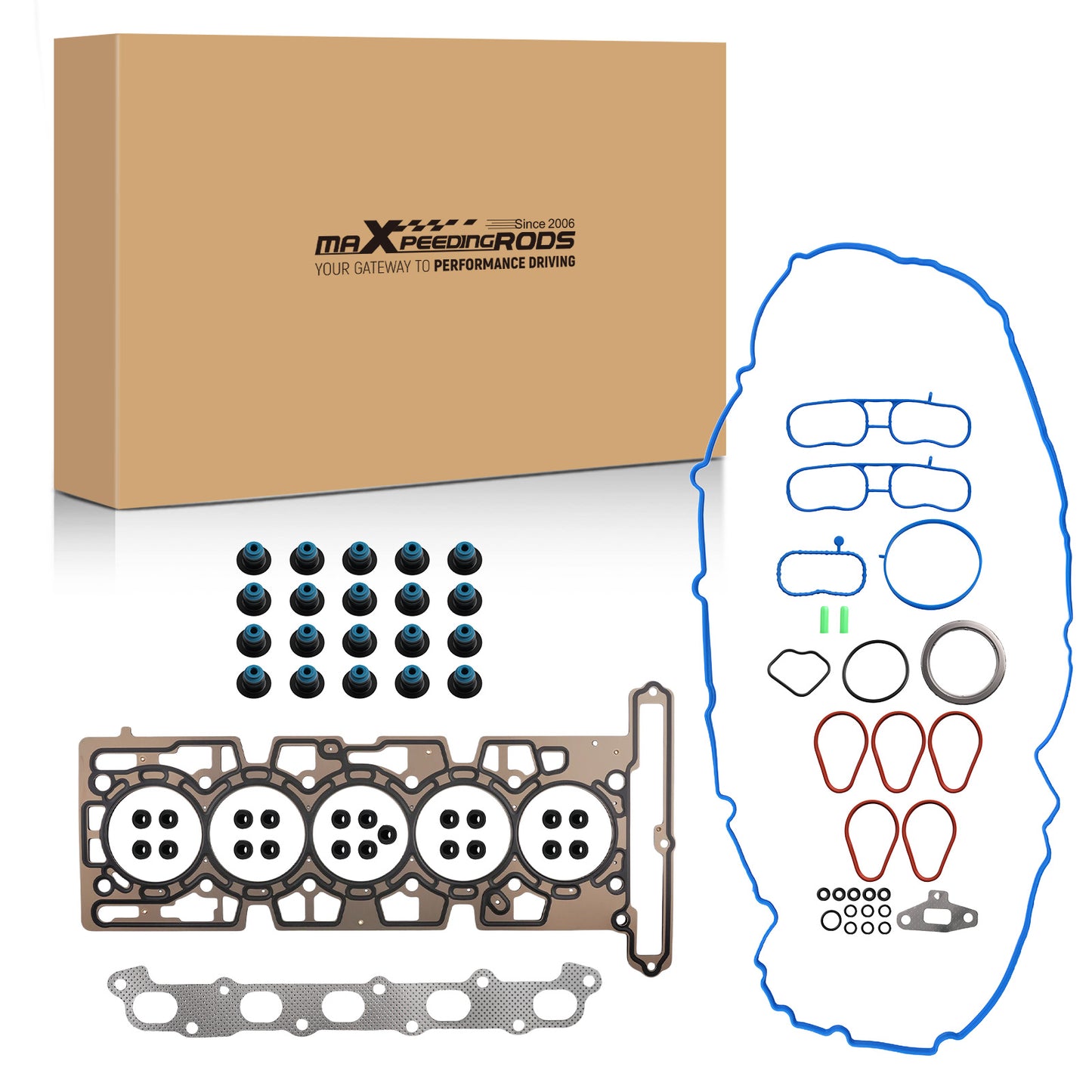 Head Gasket Bolts Set For 04-06 compatible For Chevrolet Colorado H3 GMC Canyon 3.5 6 HS26336PT