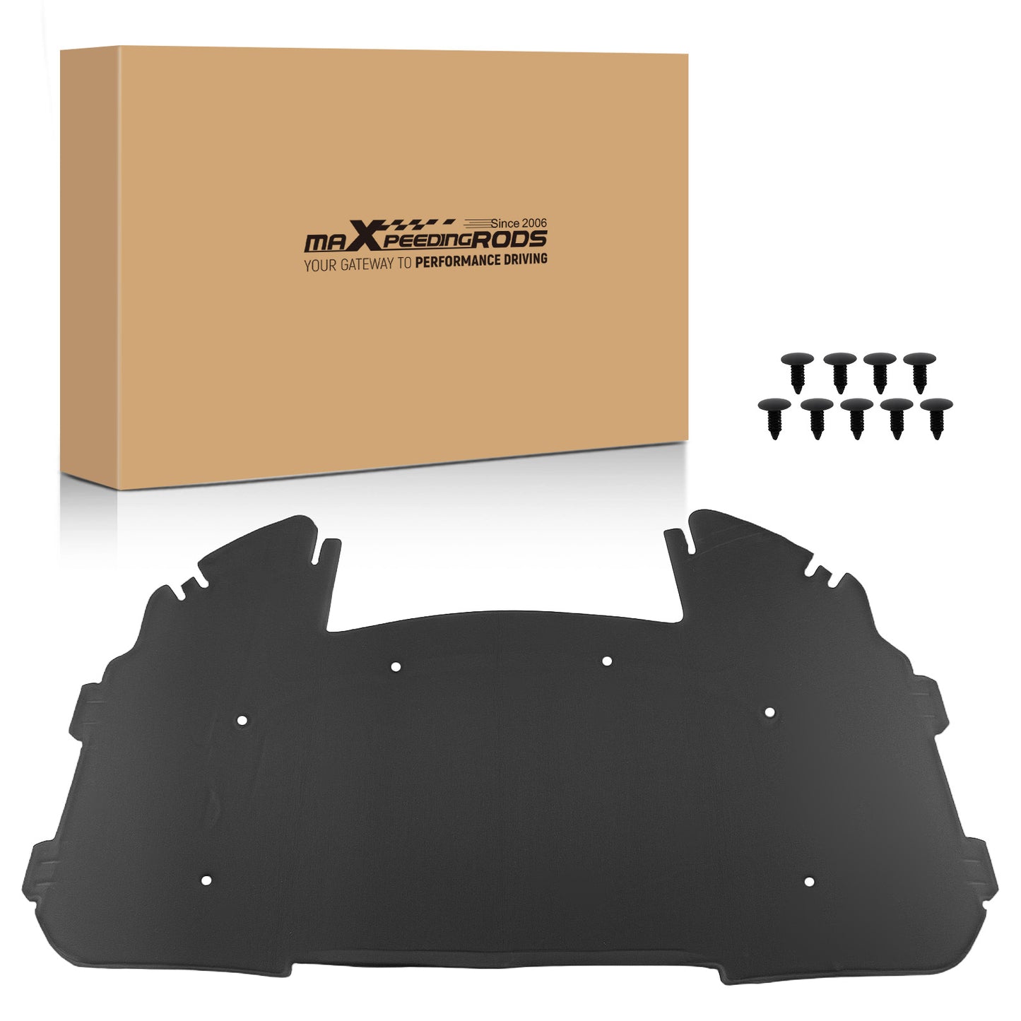 Bonnet Dampening Pad compatible For BMW 3er Coupé E92 51487059260 w/Hardware