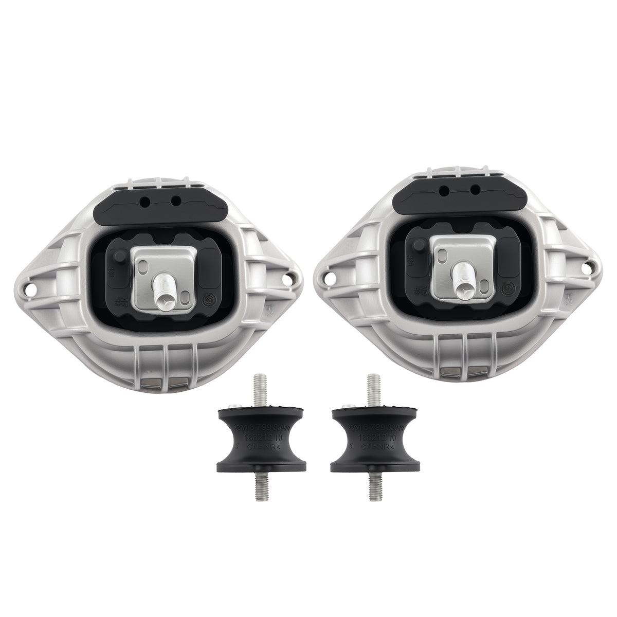 4Pcs Engine MotorTrans Mount Set compatible For BMW 135i l6 3.0L 2008-2013 22116760330