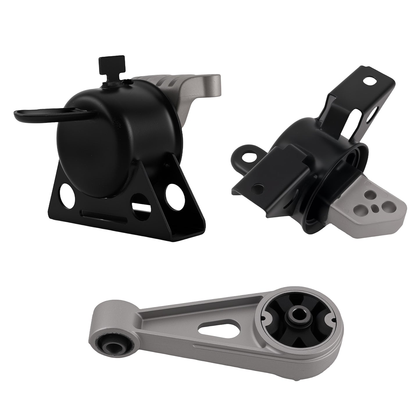 3x Engine MotorTransmission Mount compatible For Chevy Spark Classic 1.2L 2017-2017