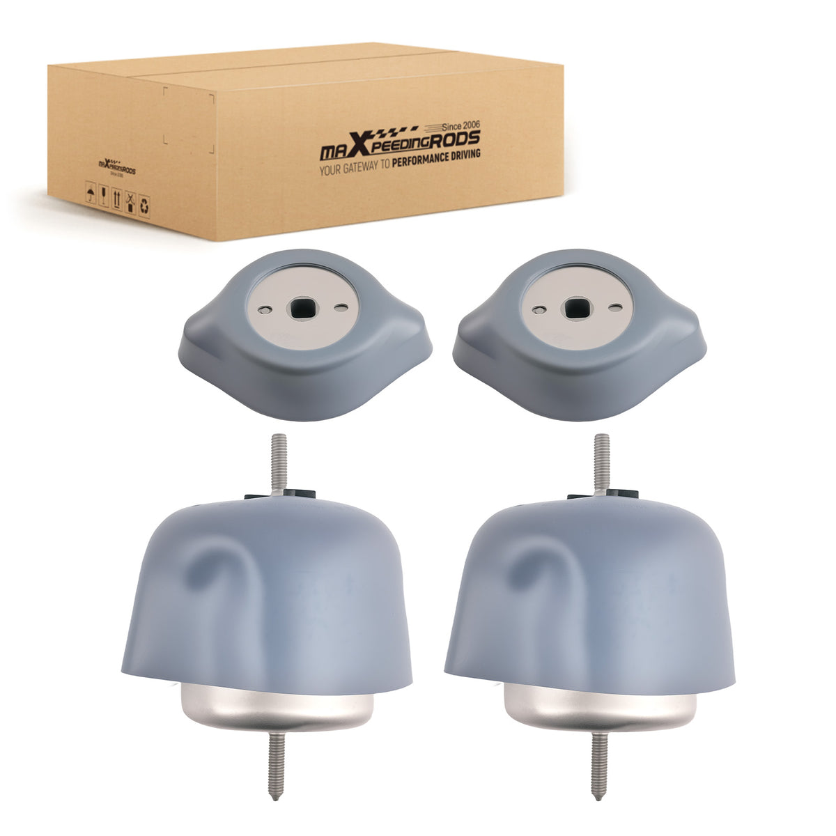 Front Left Right Engine Motor Trans Mounts 4PCS compatible For Audi A4 /Quattro 1.8L 1997