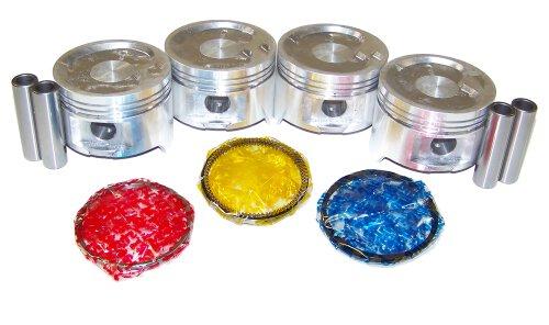 Piston and Ring Set 1983-1988 Chevrolet, Toyota 1.6L