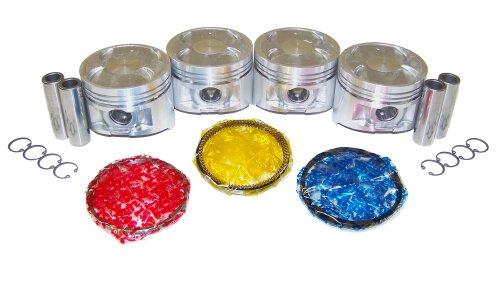 Piston and Ring Set 1988-1989 Chevrolet, Toyota 1.6L