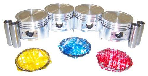 Piston and Ring Set 1988-1992 Isuzu 2.6L
