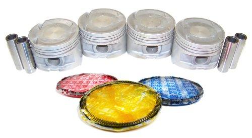 Piston and Ring Set 1989-1998 Eagle, Hyundai, Mitsubishi, Plymouth 2.0L