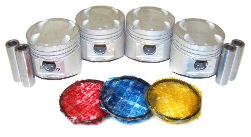 Piston and Ring Set 1994-1997 Kia, Mazda 1.6L