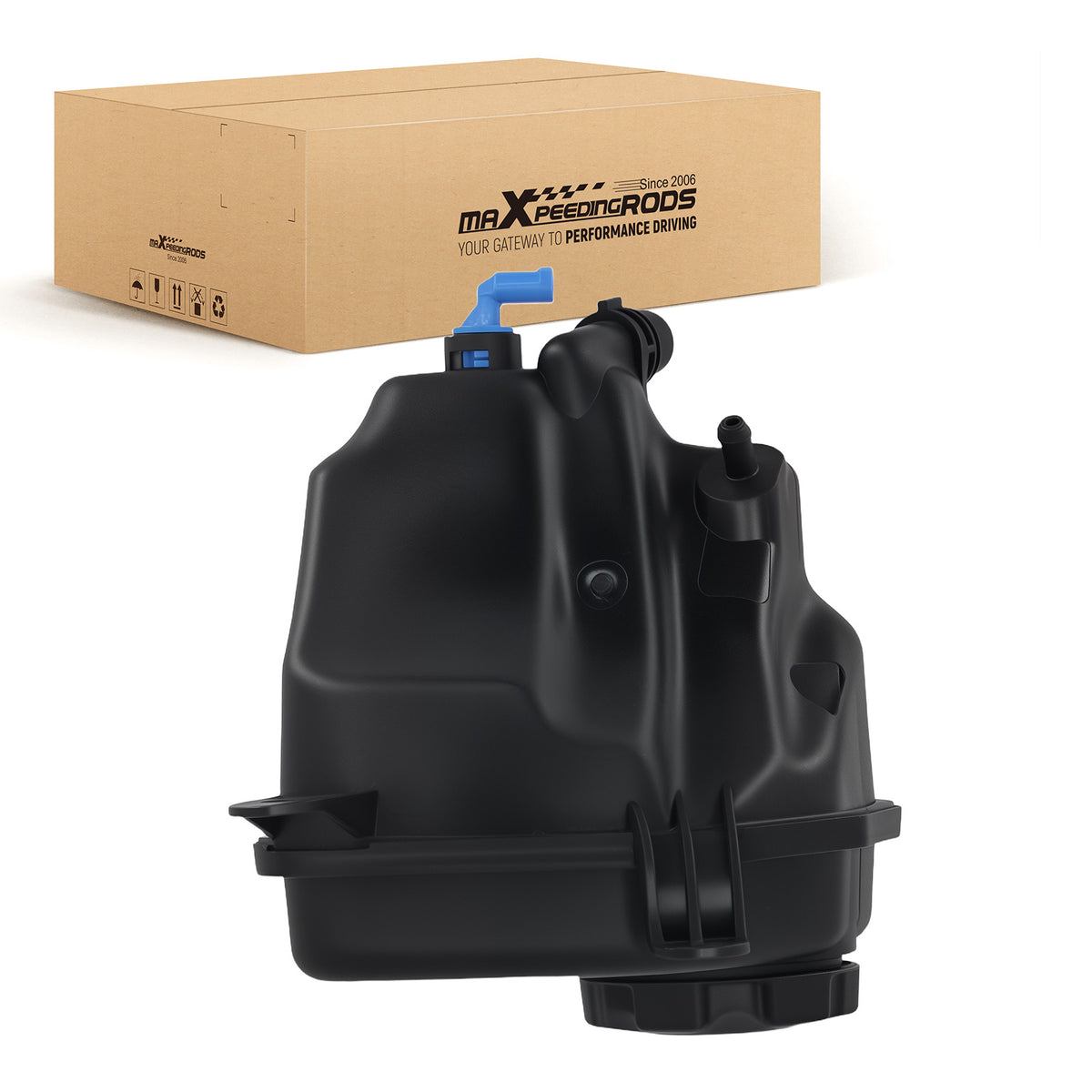Coolant Expansion Tank w/ Sensor compatible For BMW 135i 335i X1 2011-2013 V202980 EPK0131