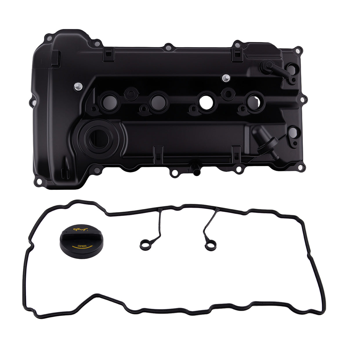 Engine Valve Cover w/Gasket compatible For Kia Forte compatible For Hyundai Elantra Kona 2.0L 224102E700